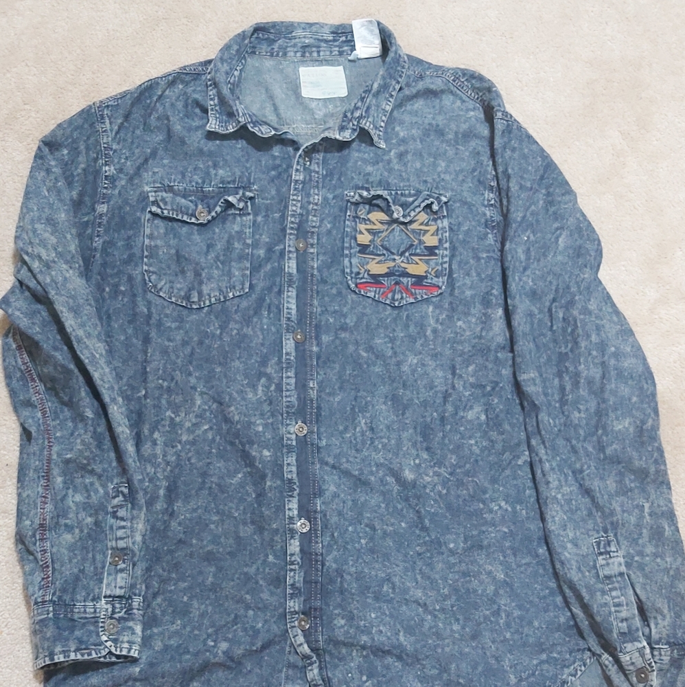 Denim shirt